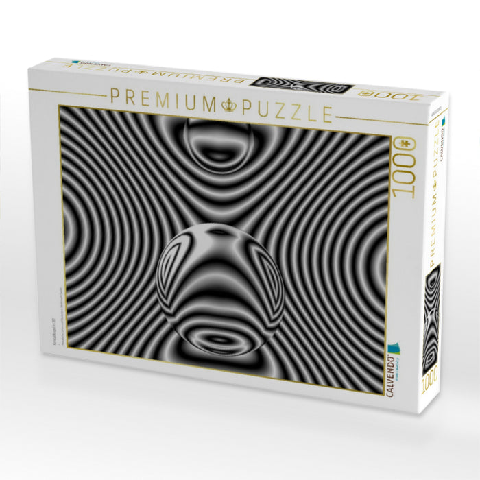 Kristallkugel in 3D - CALVENDO Foto-Puzzle'