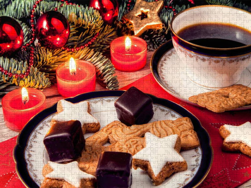 Adventskaffee - CALVENDO Foto-Puzzle'