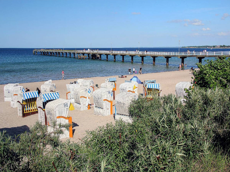 An der Seebrücke - CALVENDO Foto-Puzzle'