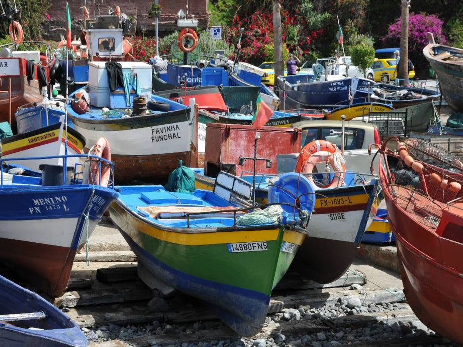 Fischerboote - CALVENDO Foto-Puzzle'