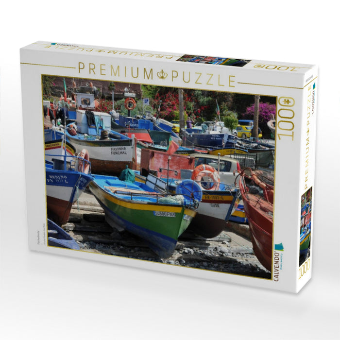 Fischerboote - CALVENDO Foto-Puzzle'