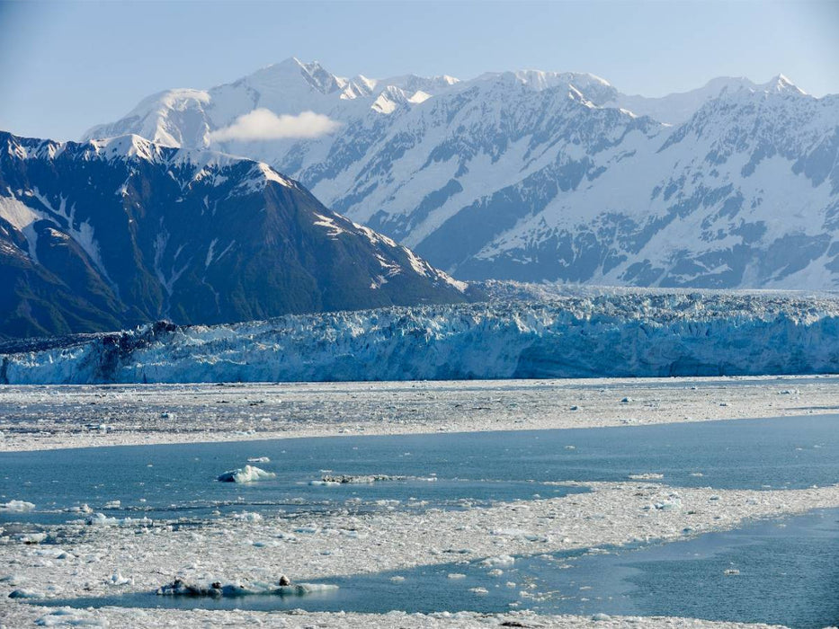 Hubbard / Valerie Gletscher in Alaska - CALVENDO Foto-Puzzle'