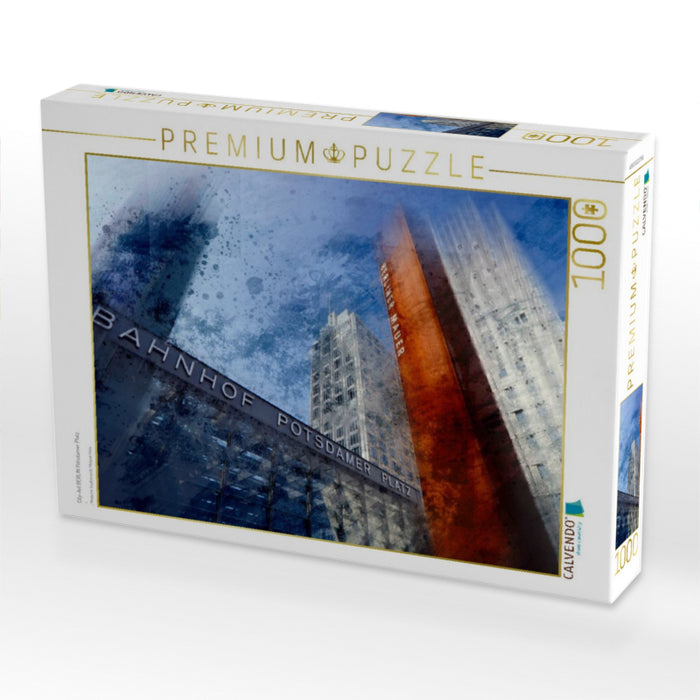 City-Art BERLIN Potsdamer Platz - CALVENDO Foto-Puzzle'