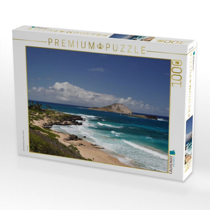 Die Nordküste von Oahu, Hawaii - CALVENDO Foto-Puzzle'