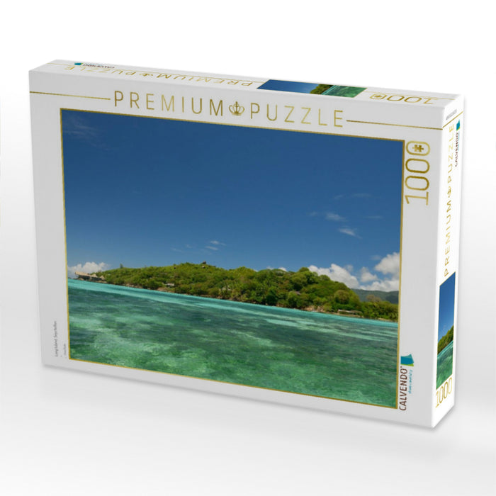 Long Island, Seychellen - CALVENDO Foto-Puzzle'