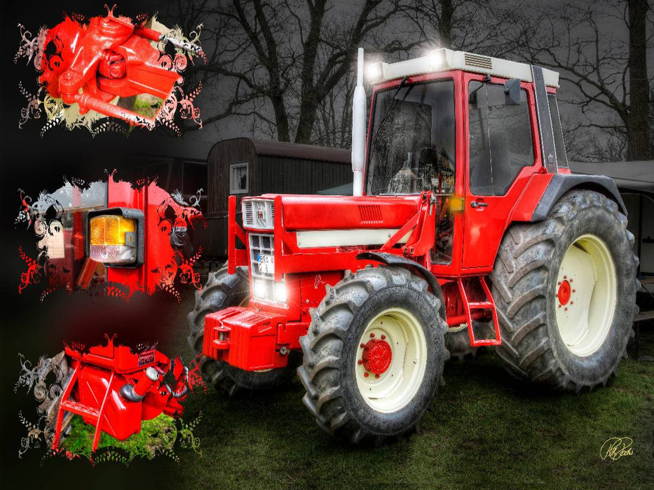 Oldtimer Traktor McCormick - CALVENDO Foto-Puzzle'