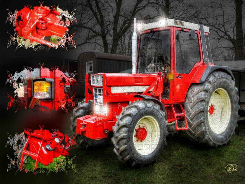 Oldtimer Traktor McCormick - CALVENDO Foto-Puzzle'