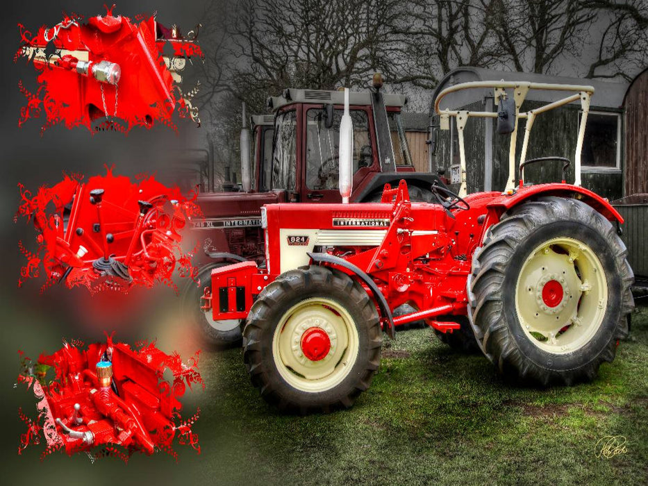 Oldtimer Traktor McCormick - CALVENDO Foto-Puzzle'