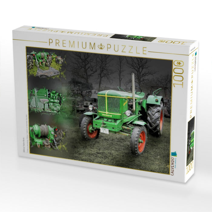 Oldtimer Traktor Deutz - CALVENDO Foto-Puzzle'
