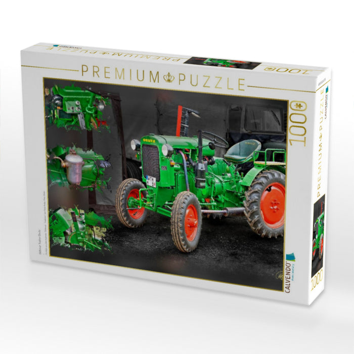 Oldtimer Traktor Deutz - CALVENDO Foto-Puzzle'