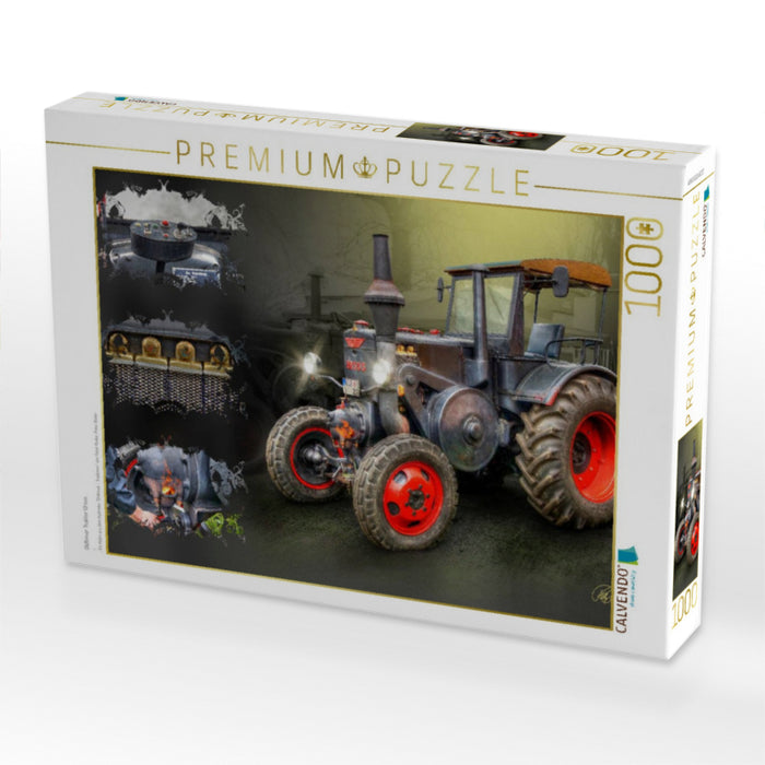 Oldtimer Traktor Ursus - CALVENDO Foto-Puzzle'