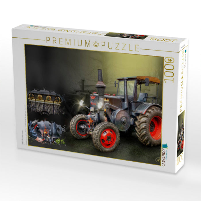Oldtimer Traktor Ursus - CALVENDO Foto-Puzzle'