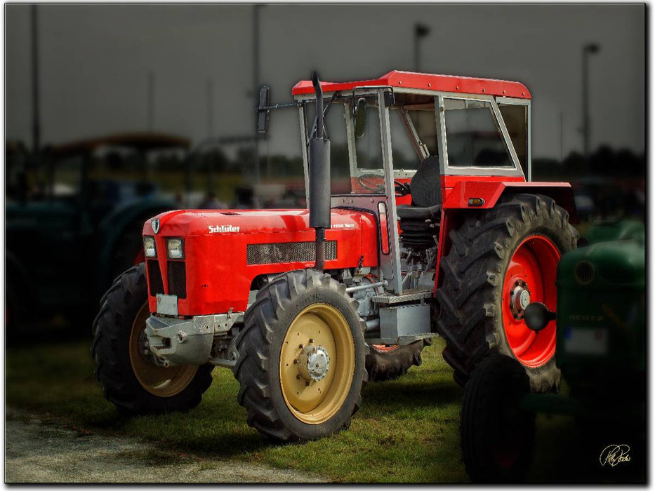 Oldtimer Traktor Schlüter - CALVENDO Foto-Puzzle'