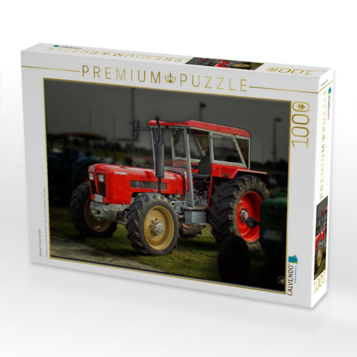 Oldtimer Traktor Schlüter - CALVENDO Foto-Puzzle'