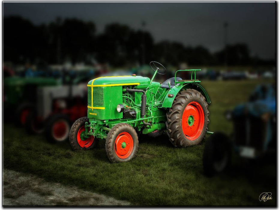 Oldtimer Traktor Deutz - CALVENDO Foto-Puzzle'