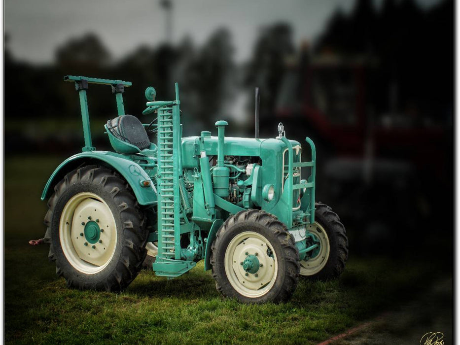 Oldtimer Traktor MAN - CALVENDO Foto-Puzzle'
