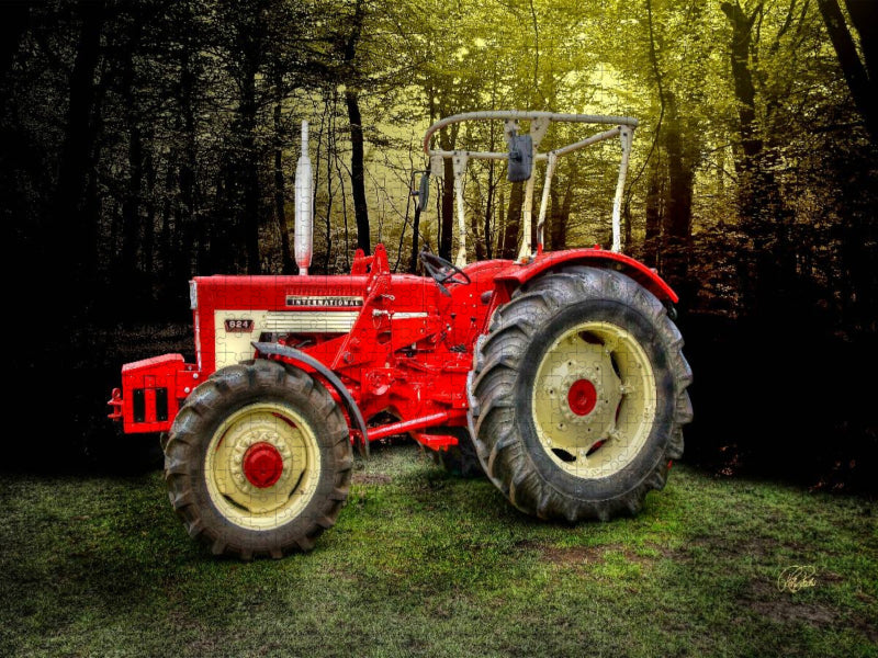 Oldtimer Traktor McCormick - CALVENDO Foto-Puzzle'