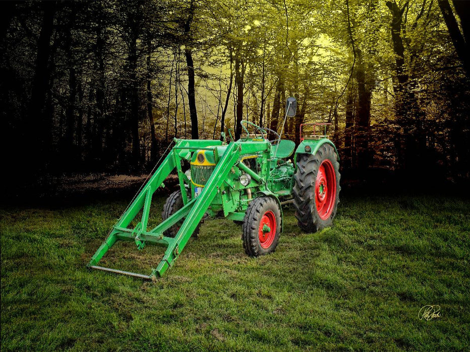 Oldtimer Traktor Deutz - CALVENDO Foto-Puzzle'