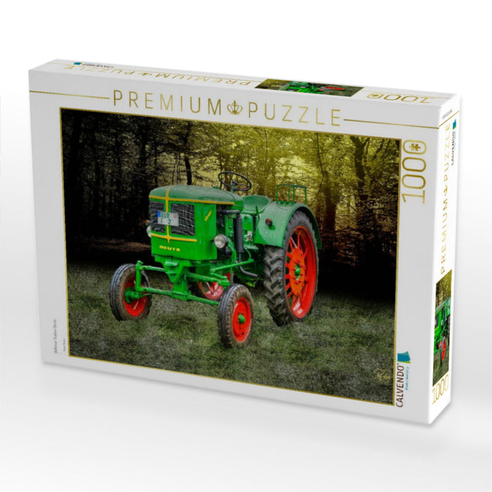 Oldtimer Traktor Deutz - CALVENDO Foto-Puzzle'