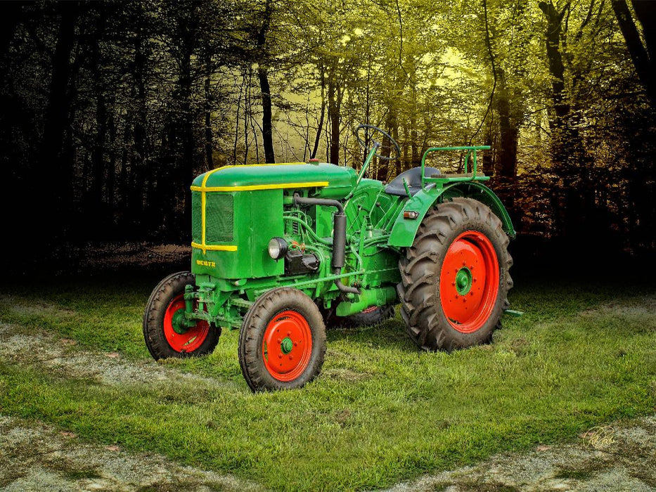 Oldtimer Traktor Deutz - CALVENDO Foto-Puzzle'