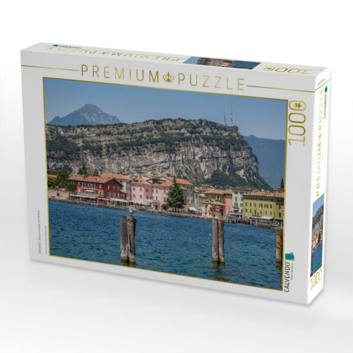 GARDASEE Uferpromenade von Torbole - CALVENDO Foto-Puzzle'