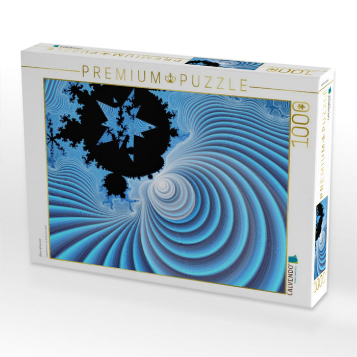 Blaue Winterzeit - CALVENDO Foto-Puzzle'