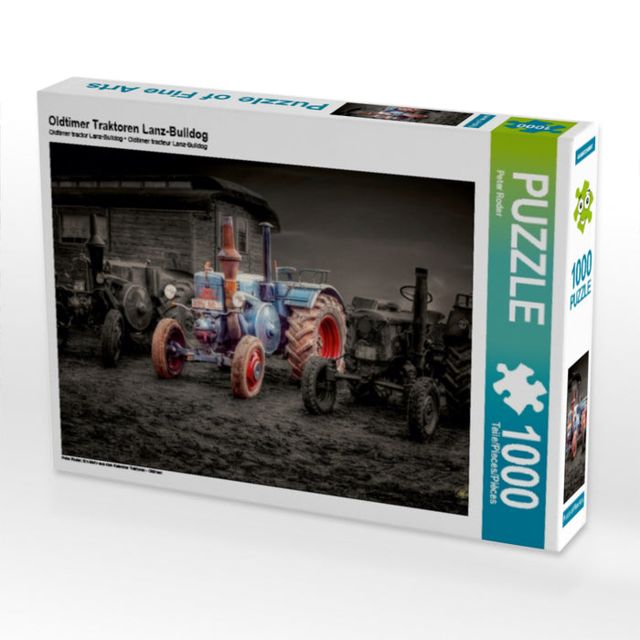 Tracteurs anciens Lanz-Bulldog - Puzzle photo CALVENDO 