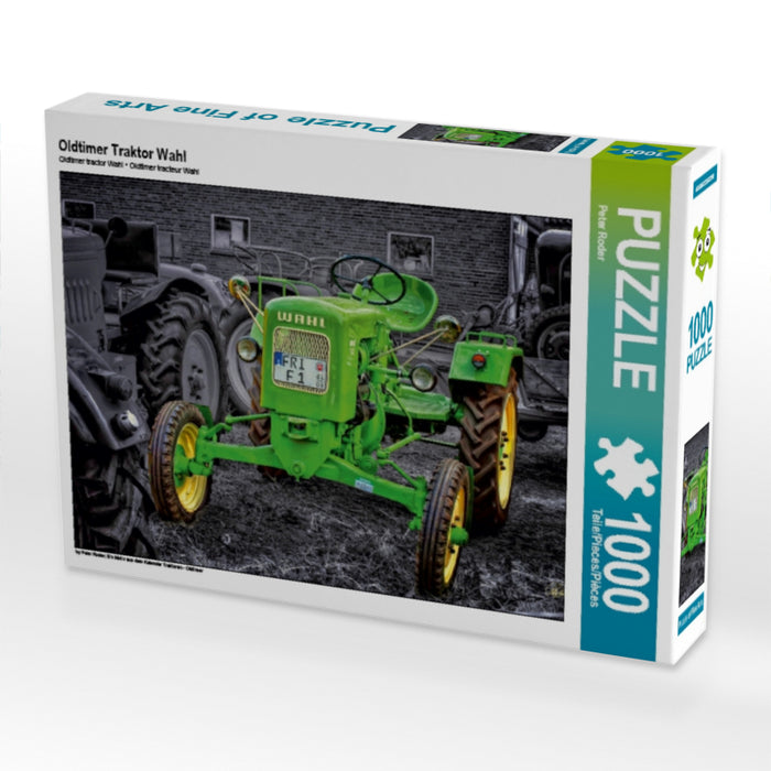 Oldtimer Traktor Wahl 1000 Teile Puzzle quer - CALVENDO Foto-Puzzle'
