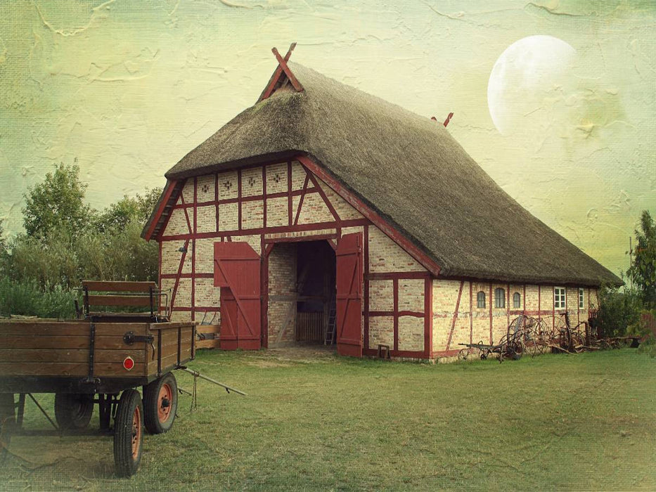 Retrowohnen in Mecklenburg Vorpommern - CALVENDO Foto-Puzzle'