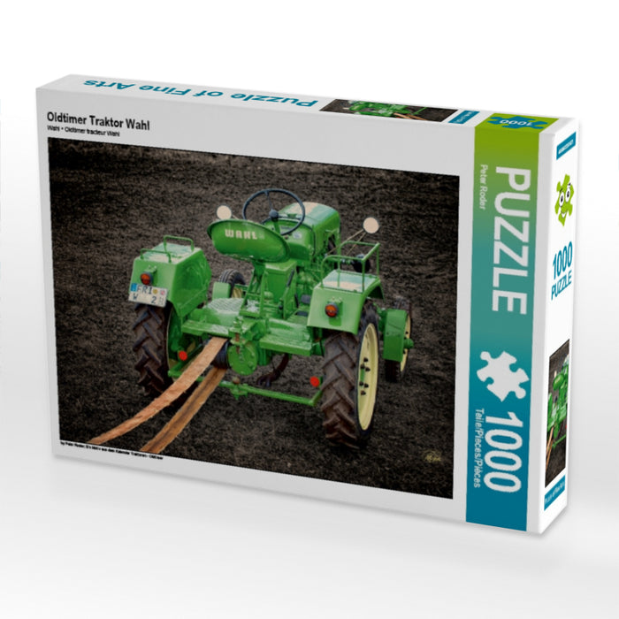 Oldtimer Traktor Wahl 1000 Teile Puzzle quer - CALVENDO Foto-Puzzle'