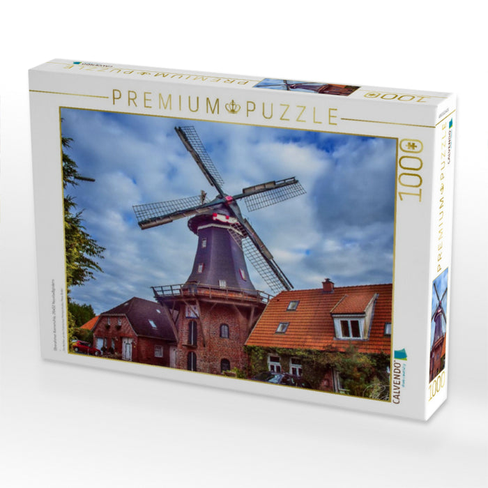 Oberahmer Kornmühle, 26452 Neustadtgödens - CALVENDO Foto-Puzzle'