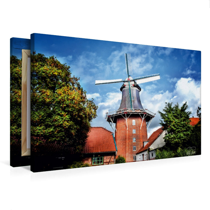 Premium Textil-Leinwand Vareler Mühle, 26316 Varel