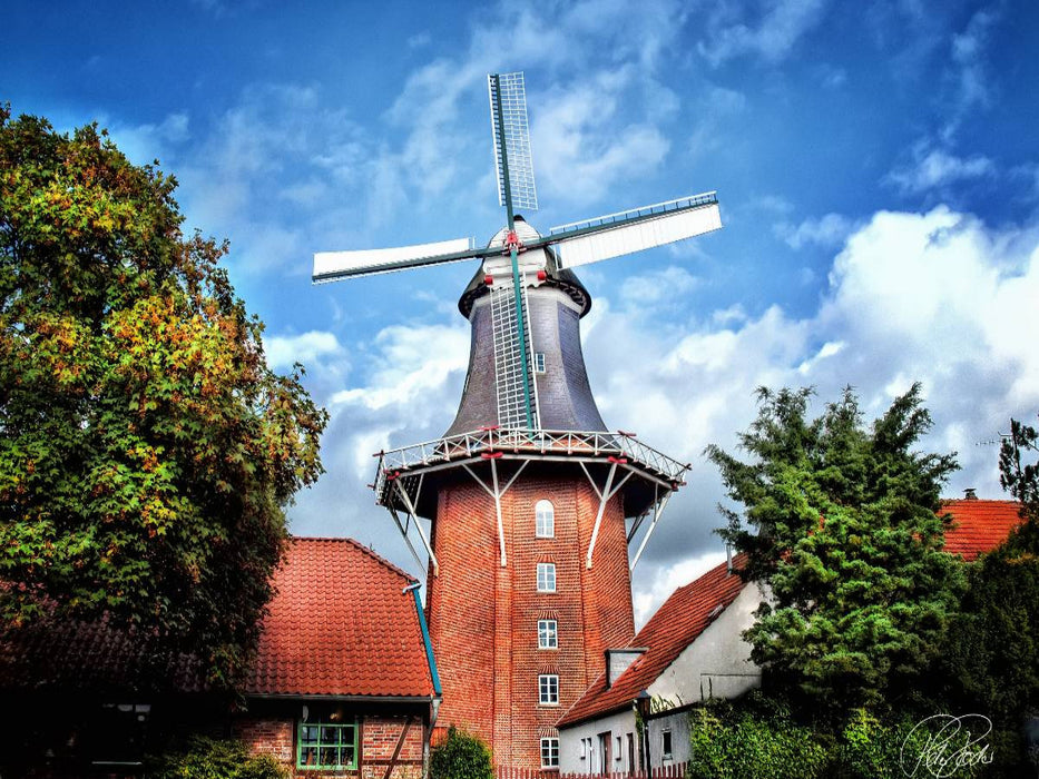 Vareler Mühle, 26316 Varel - CALVENDO Foto-Puzzle'