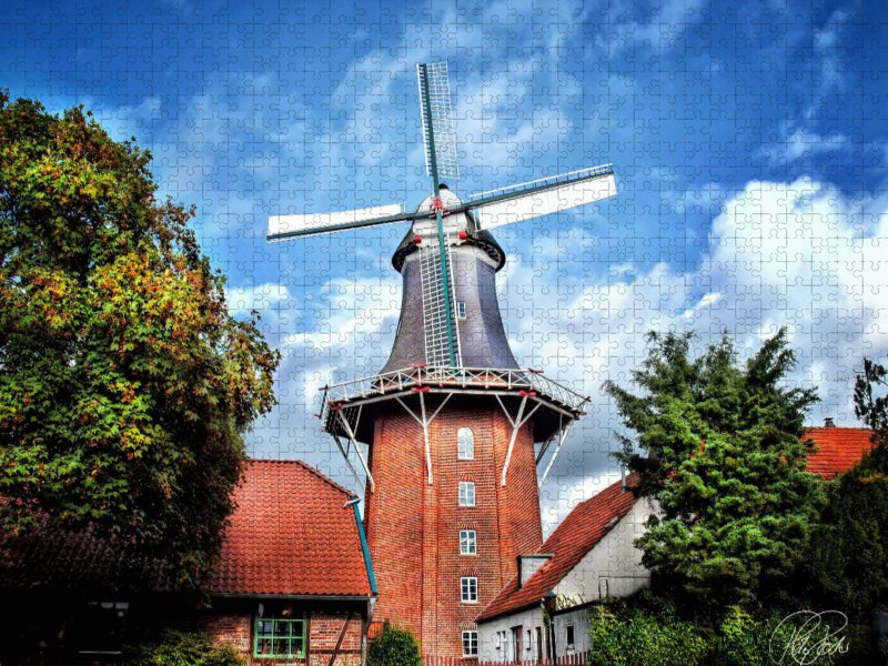Vareler Mühle, 26316 Varel - CALVENDO Foto-Puzzle'