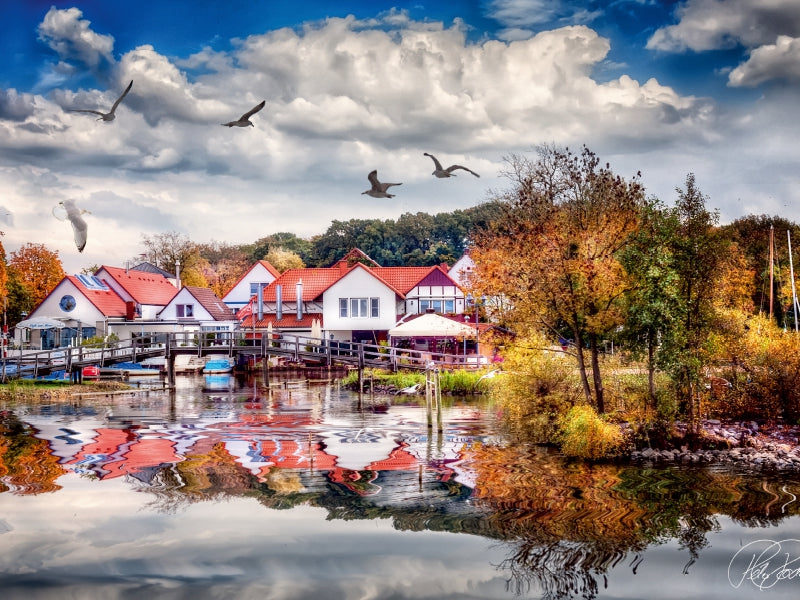 At the Steinhuder Meer - CALVENDO photo puzzle 