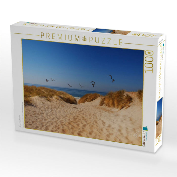 Dünen an der Nordsee - CALVENDO Foto-Puzzle'