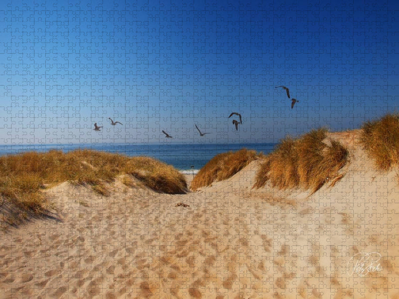 Dünen an der Nordsee - CALVENDO Foto-Puzzle'