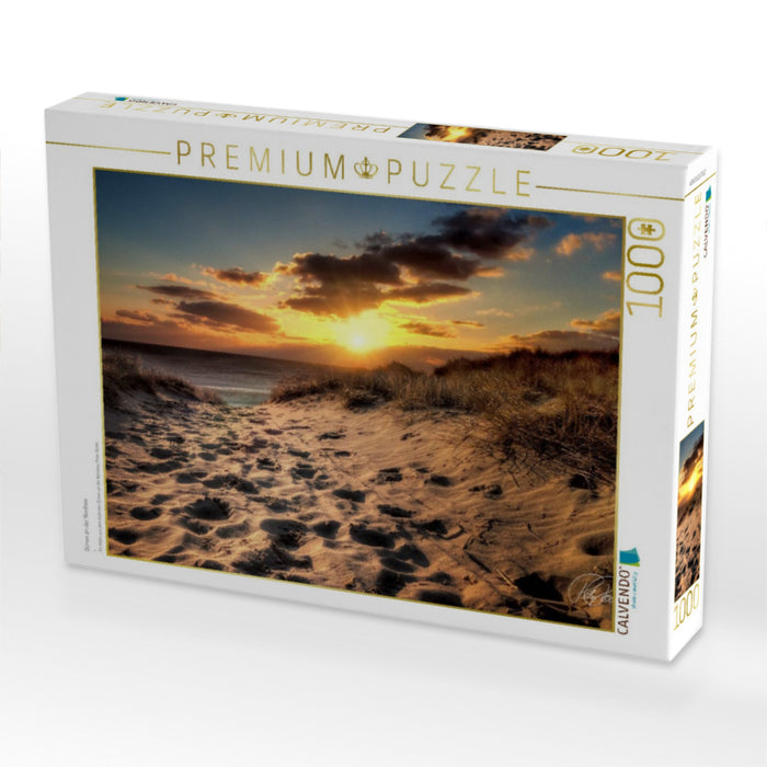Dünen an der Nordsee - CALVENDO Foto-Puzzle'
