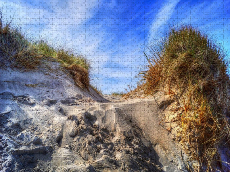 Nordsee-Dünen - CALVENDO Foto-Puzzle'