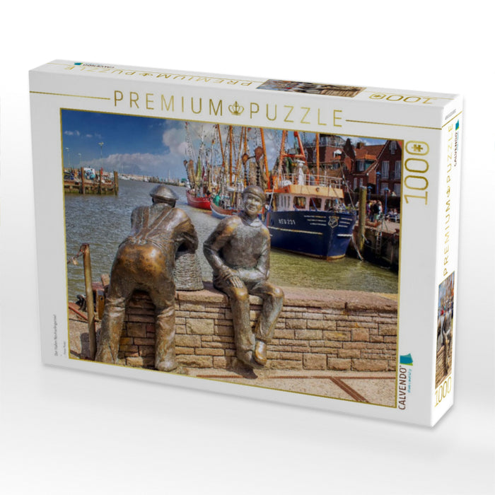 Der Hafen Neuharlingersiel - CALVENDO Foto-Puzzle'