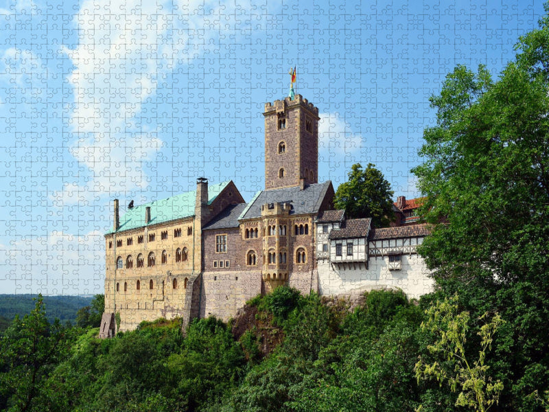Die Wartburg bei Eisenach - CALVENDO Foto-Puzzle'