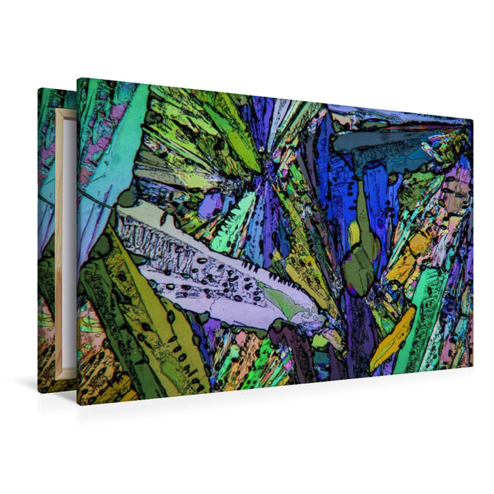 Toile textile premium Toile textile premium 120 cm x 80 cm paysage Acide oxalique 