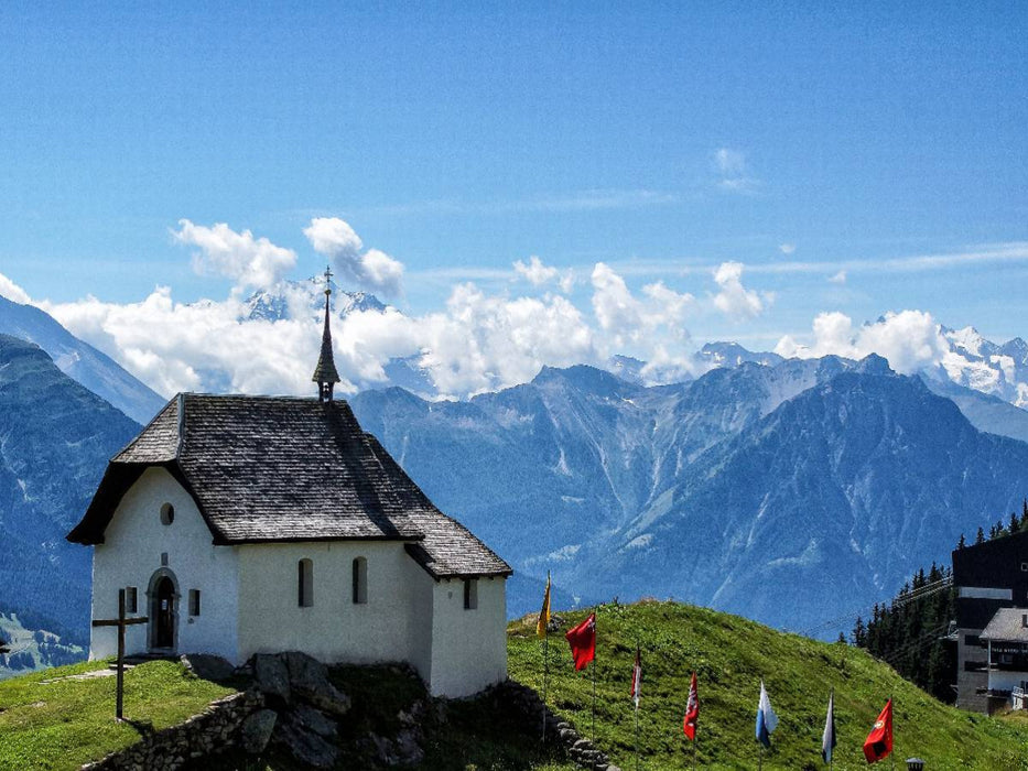 Bettmeralp 1000 Teile Puzzle quer - CALVENDO Foto-Puzzle'