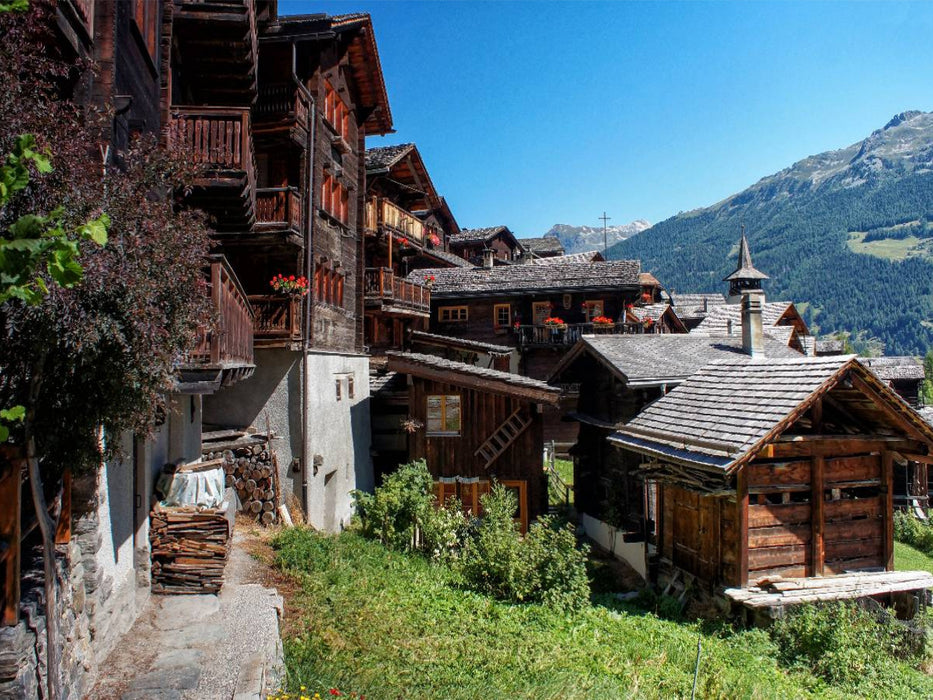 Grimentz - CALVENDO Foto-Puzzle'