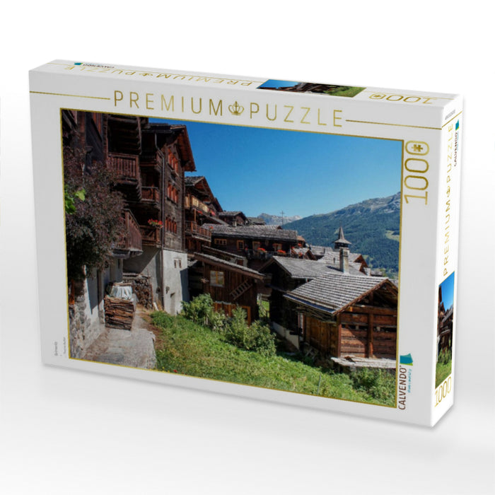 Grimentz - CALVENDO Foto-Puzzle'
