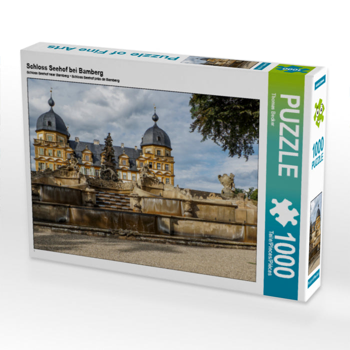 Seehof Castle near Bamberg - CALVENDO photo puzzle 