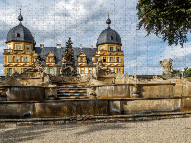 Seehof Castle near Bamberg - CALVENDO photo puzzle 