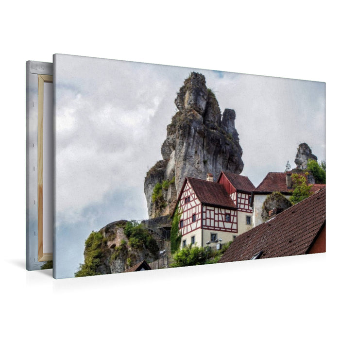 Premium Textil-Leinwand Tüchersfeld