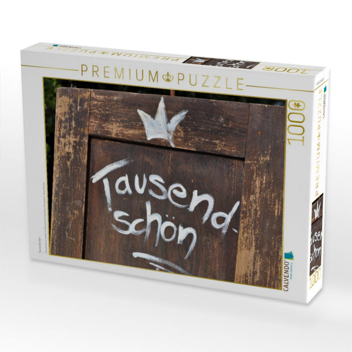 Tausendschön - CALVENDO Foto-Puzzle'