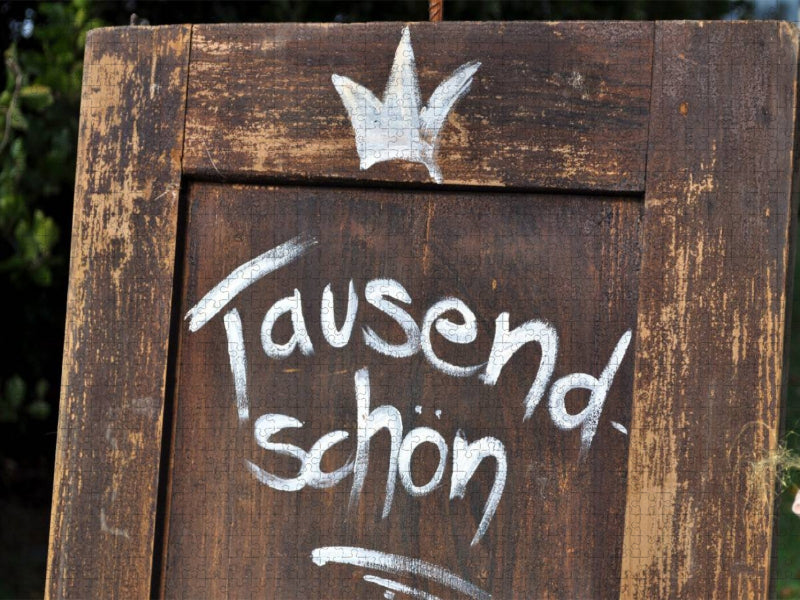 Tausendschön - CALVENDO Foto-Puzzle'